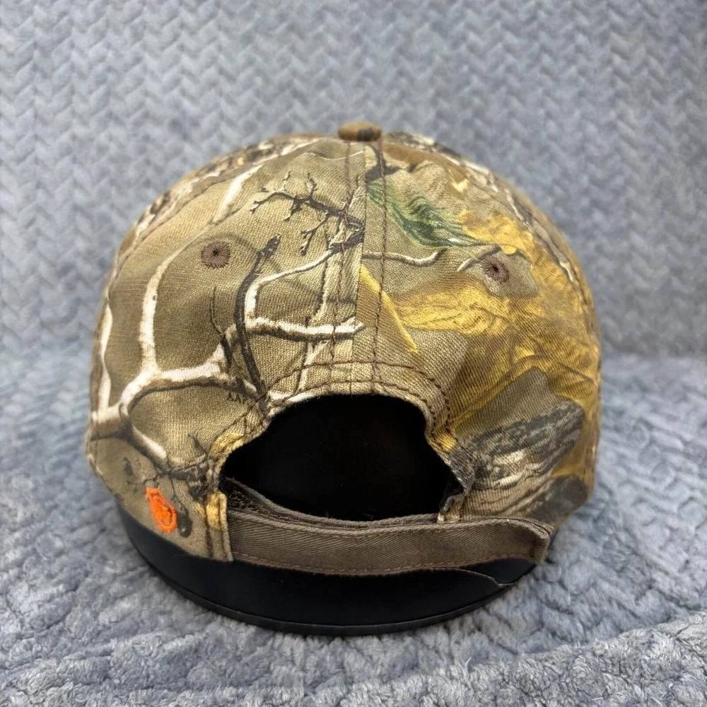 Camo Deer Skull Antler Embroidered Baseball Cap Hunting Hat Adjustable 2461